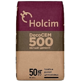 Цемент DecoCEM Holcim, 50 кг